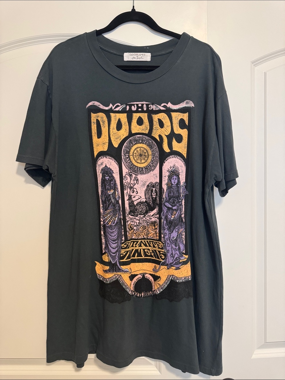 Daydreamer for Free People The Doors Graphic Dress/Long Tunic